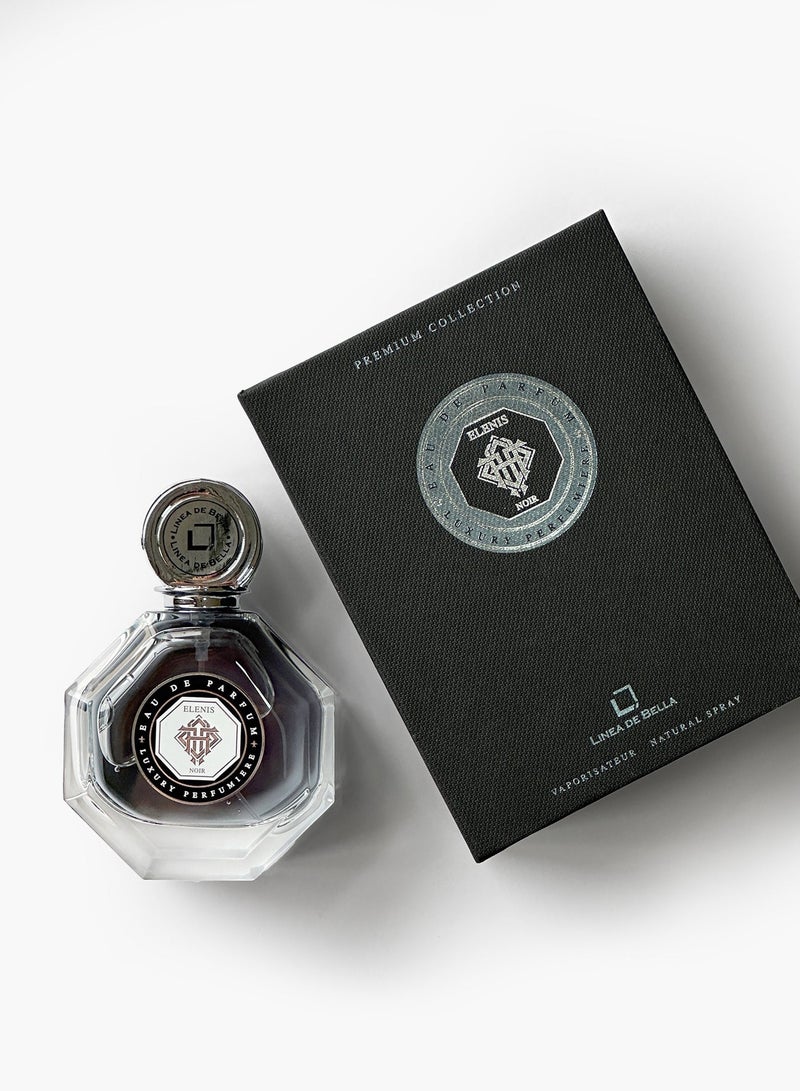 Linea De Bella Luxury Eau De Parfum for Men 100ml – Deep Noir Woody & Aromatic Fragrance | Long-Lasting Elegant Men’s Perfume for Evening & Special Occasions | Linea De Bella ELENIS Noir - Image 2